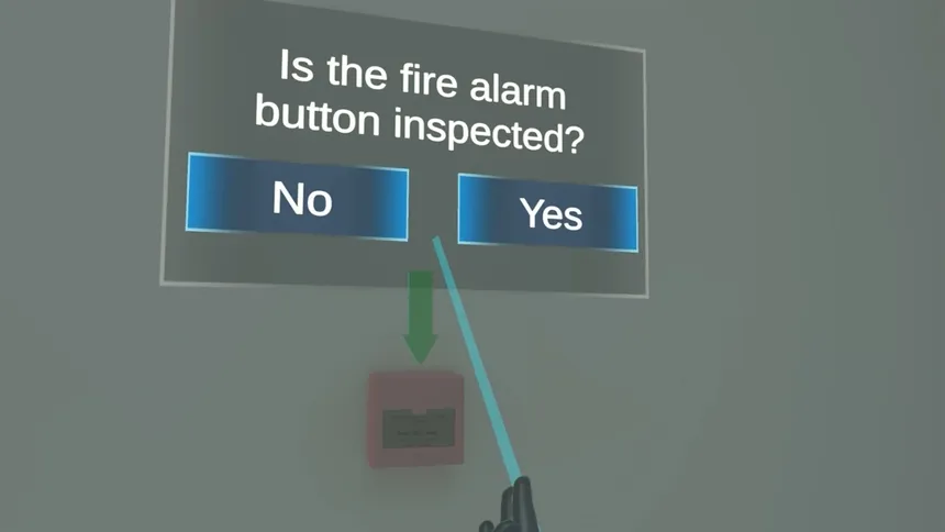 Скриншот 1 к игре Fire Safety VR Training