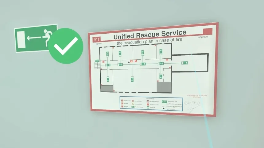 Скриншот 3 к игре Fire Safety VR Training