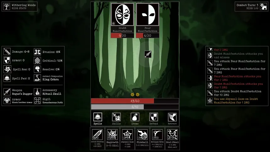 Скриншот 4 к игре Grim Quest - Old School RPG