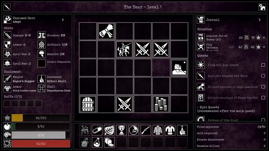 Скриншот 5 к игре Grim Quest - Old School RPG