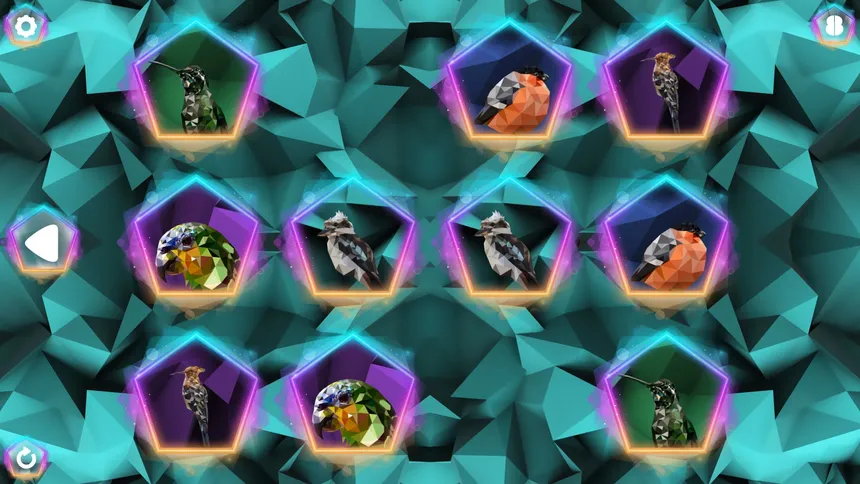 Скриншот 3 к игре Poly Memory: Birds