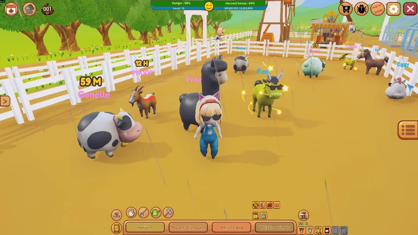 Скриншот 2 к игре Farmer Toon