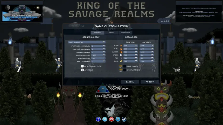 Скриншот 3 к игре King of the Savage Realms