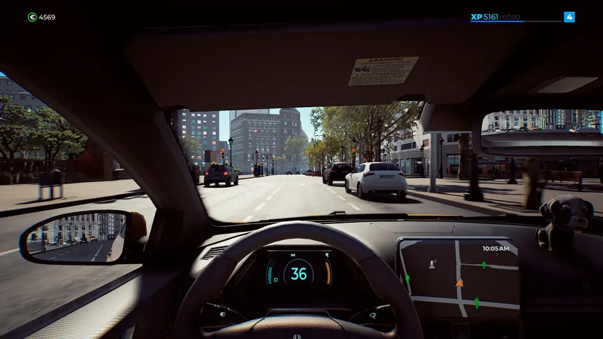 Скриншот 1 к игре Taxi Life: A City Driving Simulator