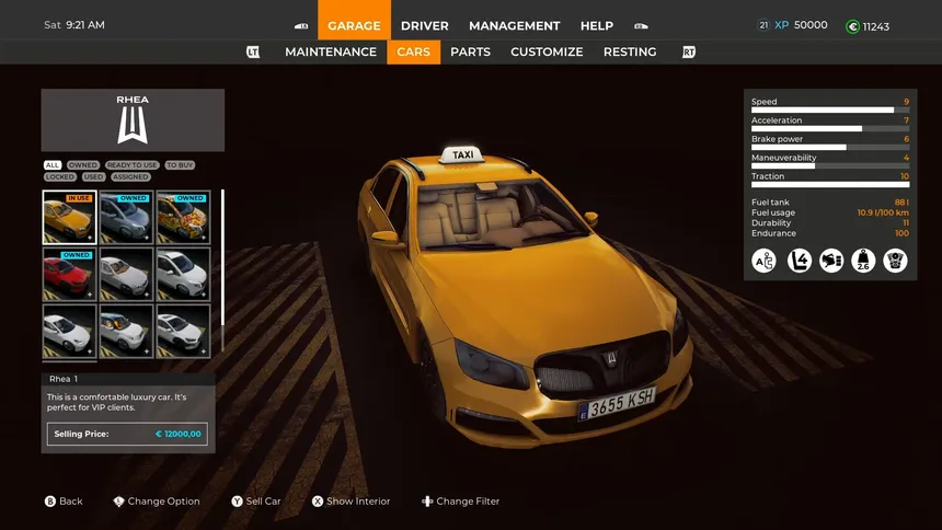 Скриншот 6 к игре Taxi Life: A City Driving Simulator