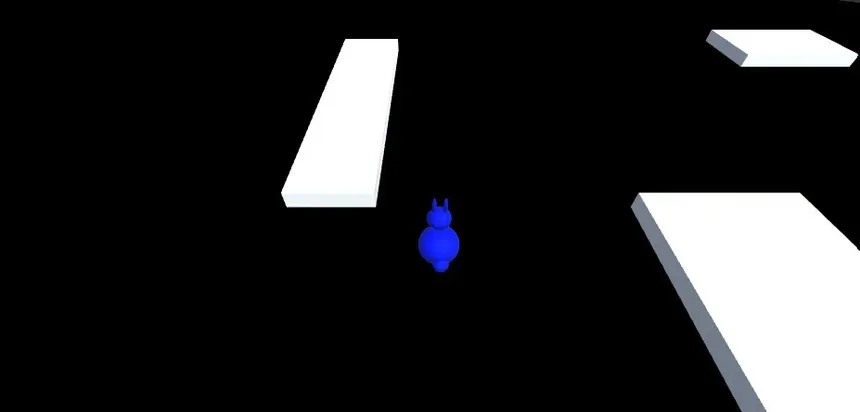 Скриншот 2 к игре Blue rabbit a world of shapes and lost colors