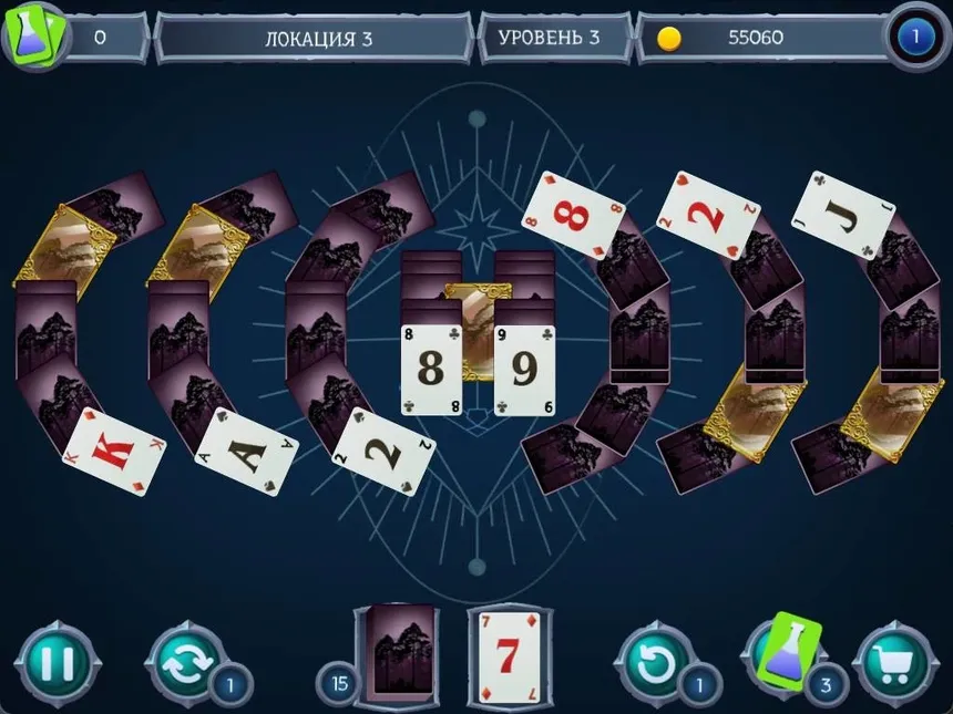 Скриншот 3 к игре Mystery Solitaire. Powerful Alchemist 2