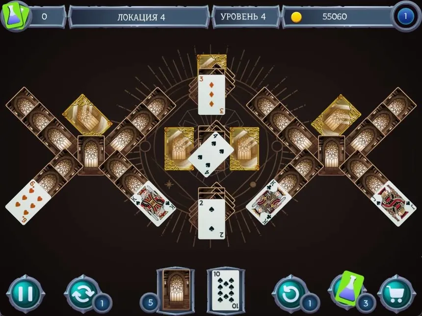 Скриншот 4 к игре Mystery Solitaire. Powerful Alchemist 2