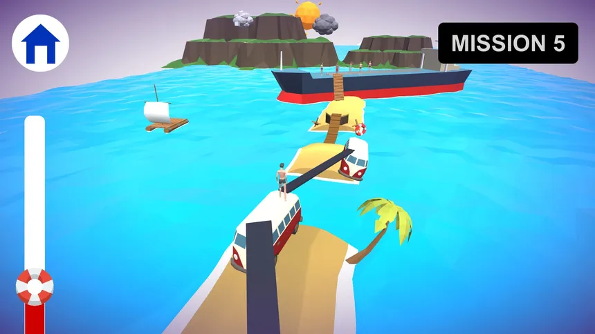 Скриншот 1 к игре Waves Running Simulator