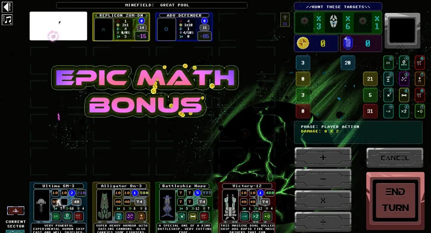 Скриншот 8 к игре STAR MATH: Interstellar Rogue 2