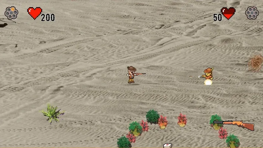 Скриншот 1 к игре Wild West Gringos