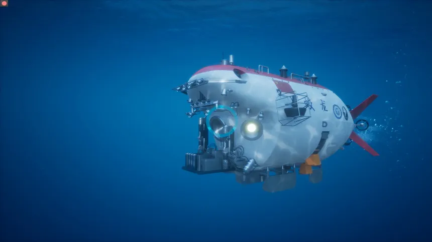 Скриншот 1 к игре The Deep Diving of FloodDragon