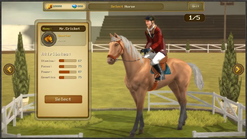Скриншот 2 к игре Jumping Horses Champions