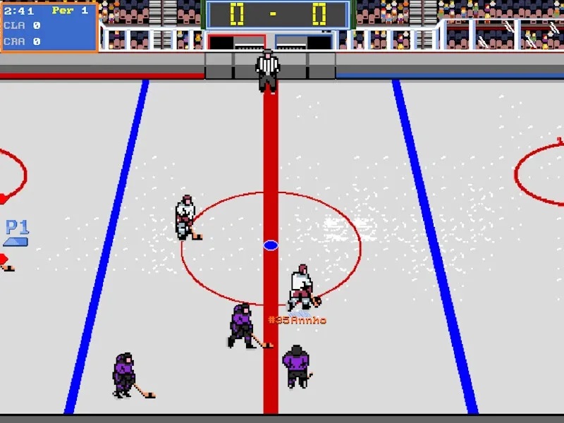 Скриншот 1 к игре Light The Lamp Hockey