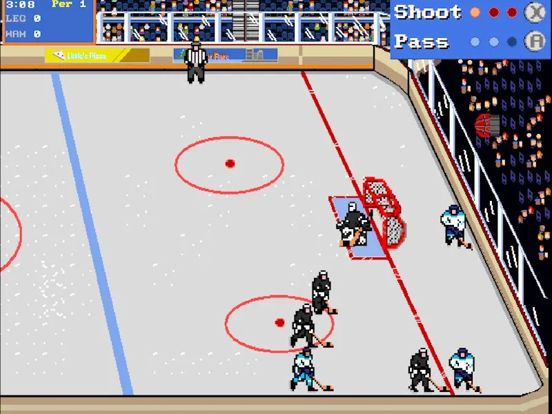 Скриншот 2 к игре Light The Lamp Hockey