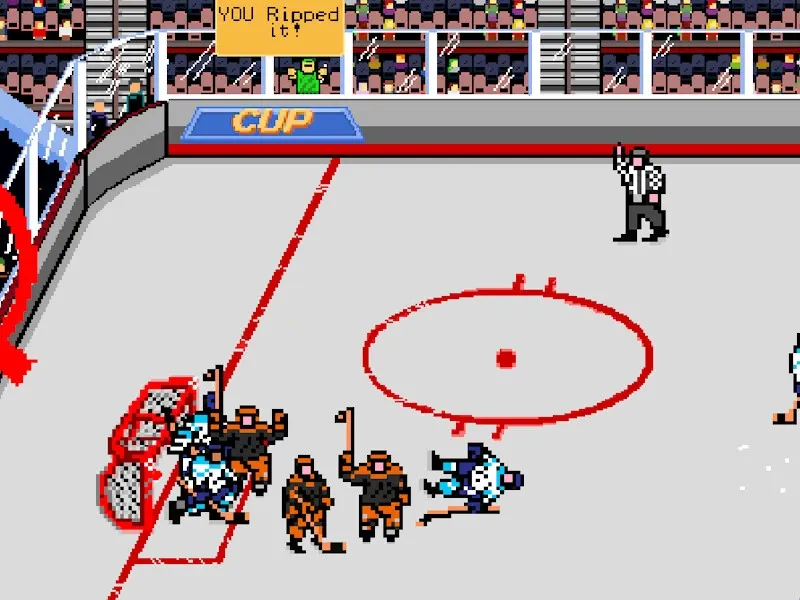 Скриншот 4 к игре Light The Lamp Hockey