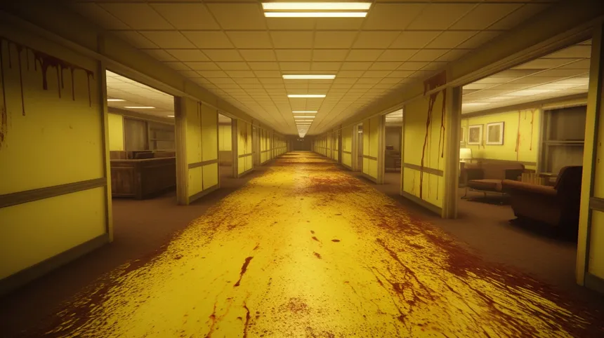 Скриншот 1 к игре Backrooms: Levels of Fear