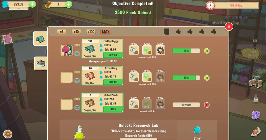 Скриншот 1 к игре Roy's Rugs