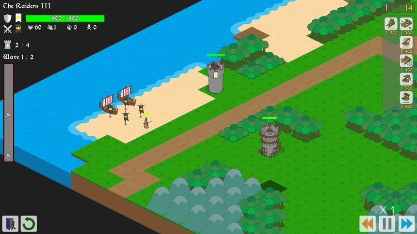 Скриншот 3 к игре Frontier Fortress - Tower Defense