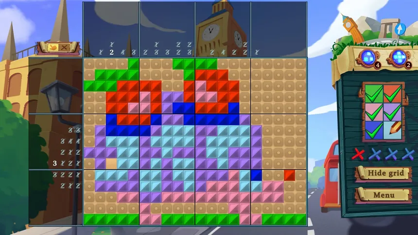 Скриншот 4 к игре Adventure Mosaics. Moto-Trip