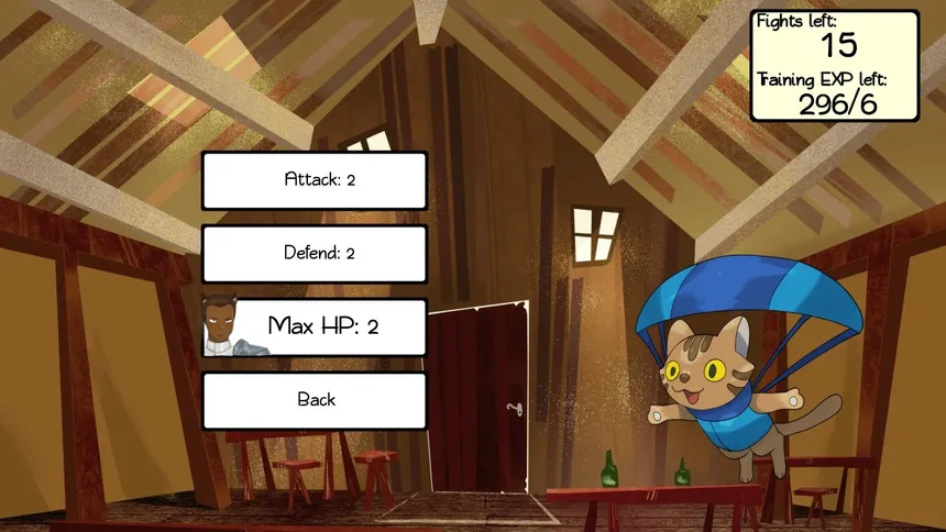 Скриншот 3 к игре Kittens in Post-Apocalyptic Fantasy San Francisco: Battle School for Only the Most Awesome Monsters