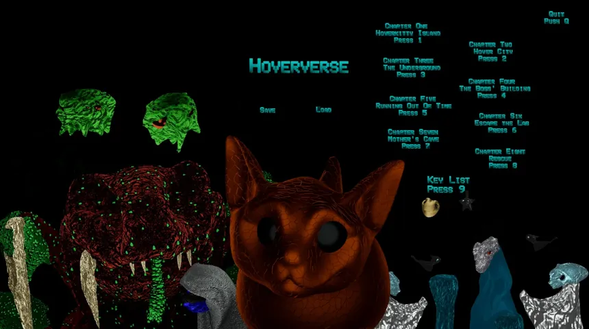 Скриншот 3 к игре Hoverkitty: Hoververse