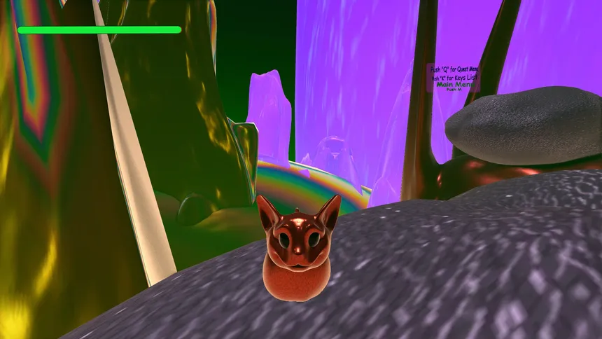 Скриншот 4 к игре Hoverkitty: Hoververse