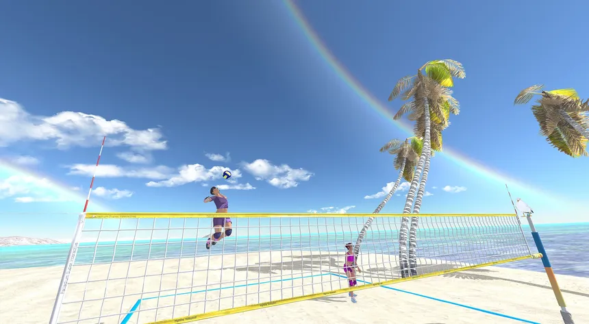 Скриншот 2 к игре Highline Volleyball VR