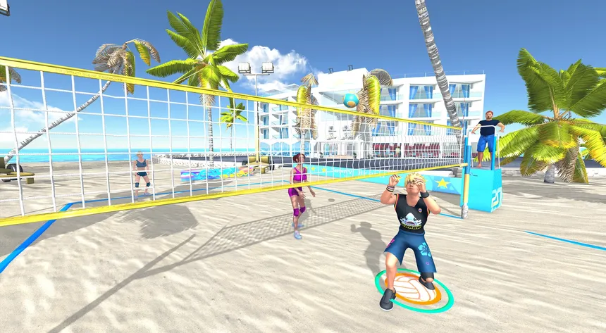 Скриншот 4 к игре Highline Volleyball VR