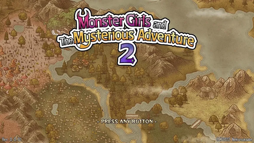 Скриншот 1 к игре Monster Girls and the Mysterious Adventure 2