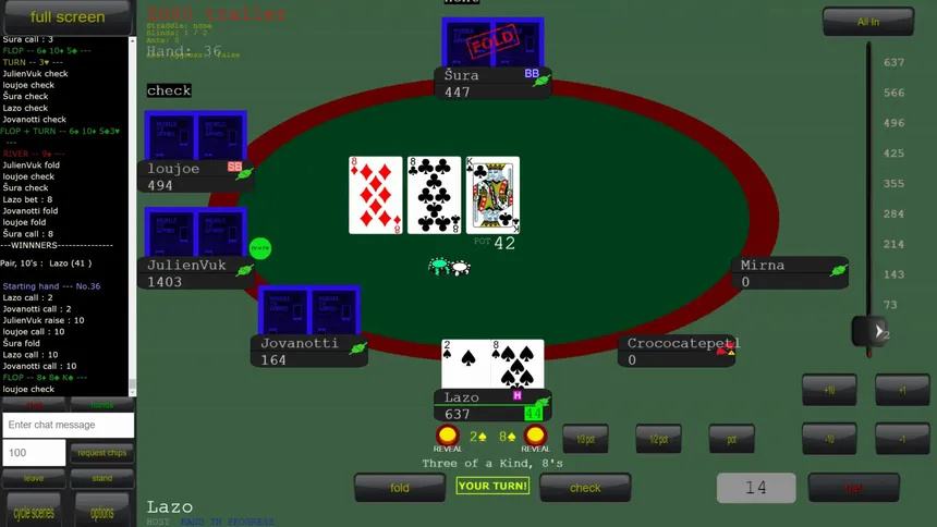 Скриншот 5 к игре Poker - Texas