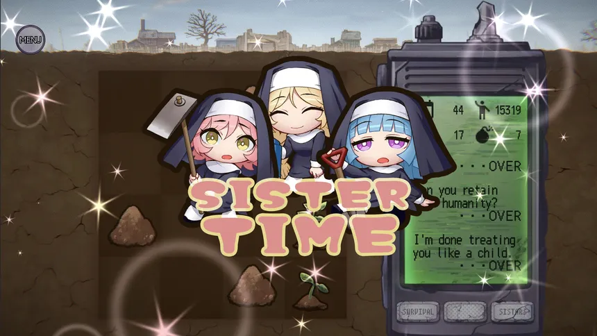 Скриншот 2 к игре SURVIVAL SISTERS:2048