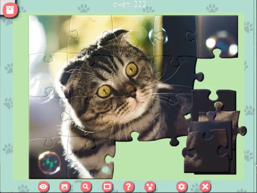 Скриншот 4 к игре 1001 Jigsaw. Cute Cats