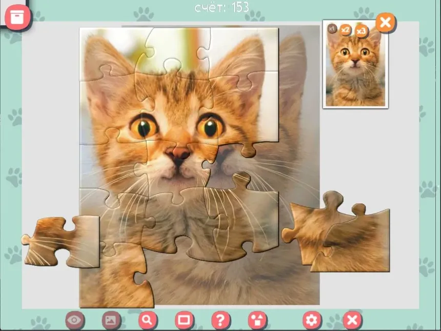 Скриншот 6 к игре 1001 Jigsaw. Cute Cats