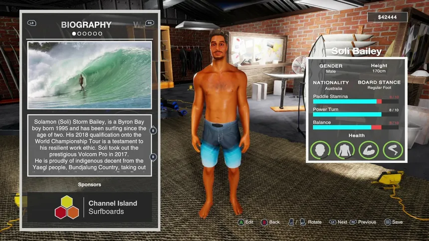 Скриншот 6 к игре Barton Lynch Pro Surfing