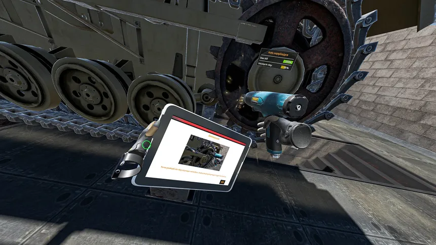 Скриншот 8 к игре Tank Mechanic Simulator VR: Prologue
