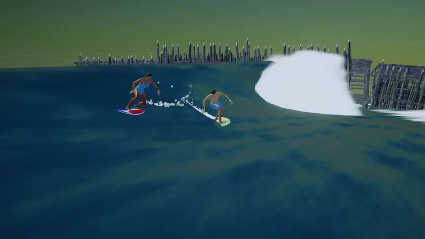 Скриншот 2 к игре The Endless Summer Surfing Challenge