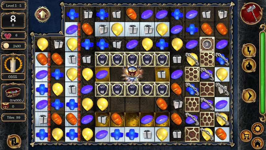 Скриншот 1 к игре Jewel Match Origins 2 - Bavarian Palace Collector's Edition
