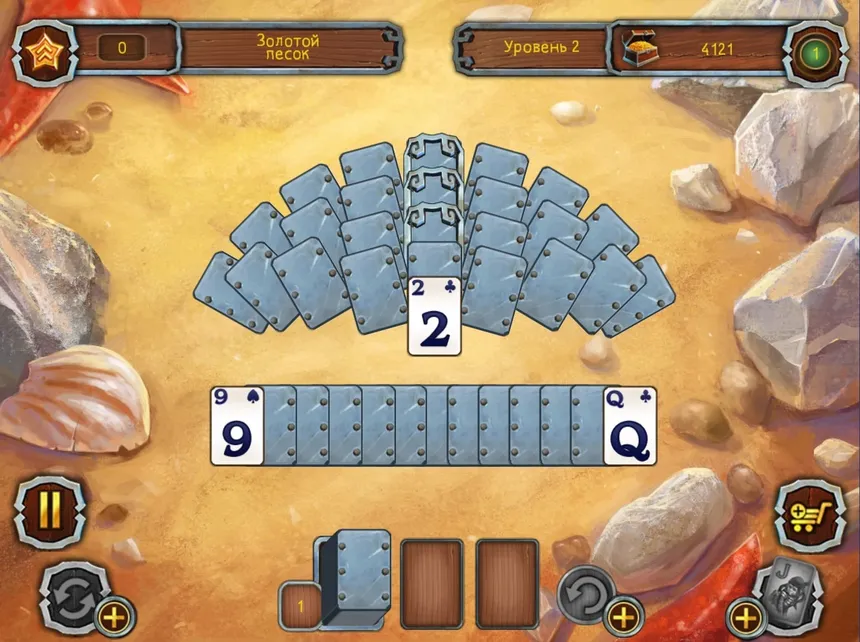 Скриншот 2 к игре Pirate's Solitaire