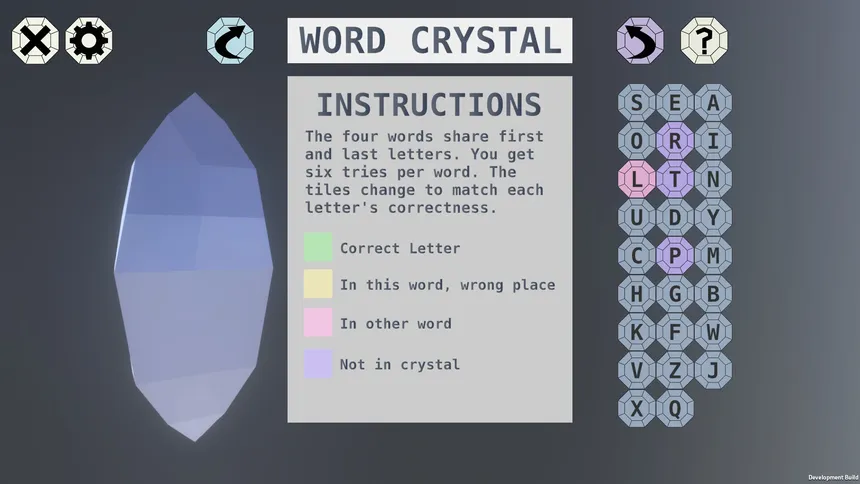 Скриншот 6 к игре Word Crystal