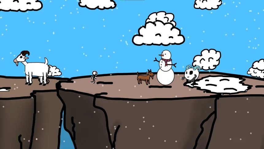 Скриншот 4 к игре Polar Bear Riding A Ninja