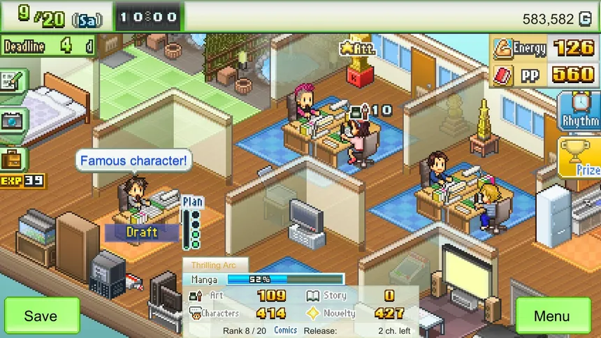Скриншот 1 к игре The Manga Works