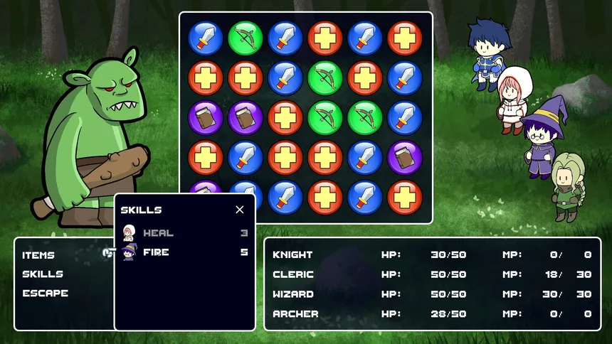 Скриншот 1 к игре Match 3 Fantasy