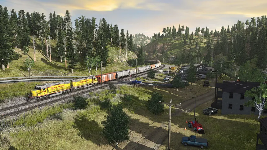 Скриншот 1 к игре Trainz Railroad Simulator 2022