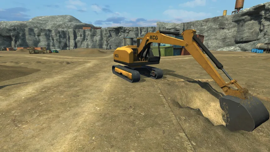 Скриншот 2 к игре Construction Machines SIM: Bridges, buildings and constructor trucks simulator
