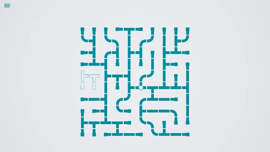 Скриншот 1 к игре Mini Pipes - A Logic Puzzle Pipes Game