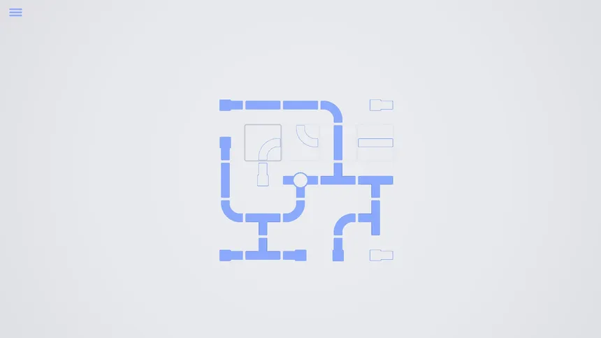 Скриншот 2 к игре Mini Pipes - A Logic Puzzle Pipes Game