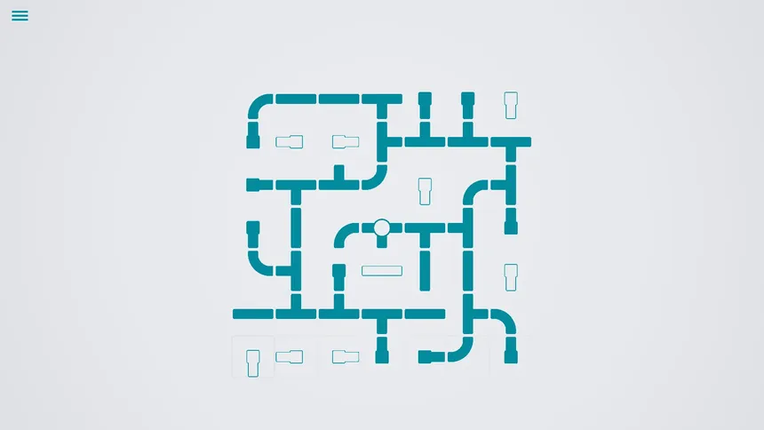Скриншот 5 к игре Mini Pipes - A Logic Puzzle Pipes Game