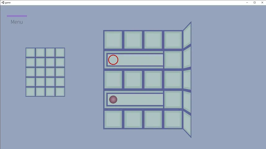 Скриншот 1 к игре folding maze