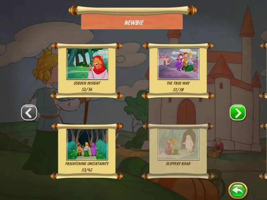 Скриншот 4 к игре Gnomes Solitaire